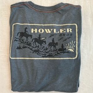 Howler Brothers Slate Gray Short Sleeve Tee